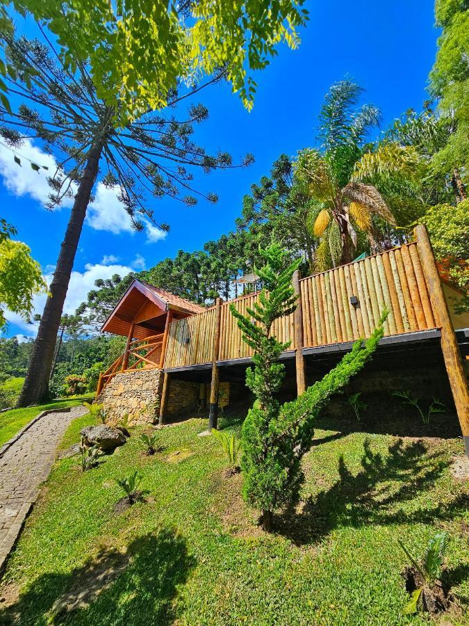 Chales Araucaria E Manaca เซาเบนโตโดซาปูไค ภายนอก รูปภาพ